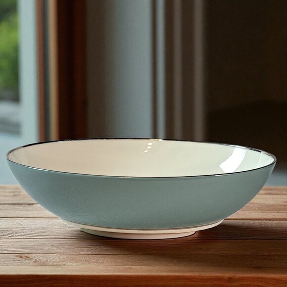LENOX KINGSLEY X-445 9 5/8" Oval Vegetable Serving Bowl EXCELLENT CONDITION - Picture 1 of 16